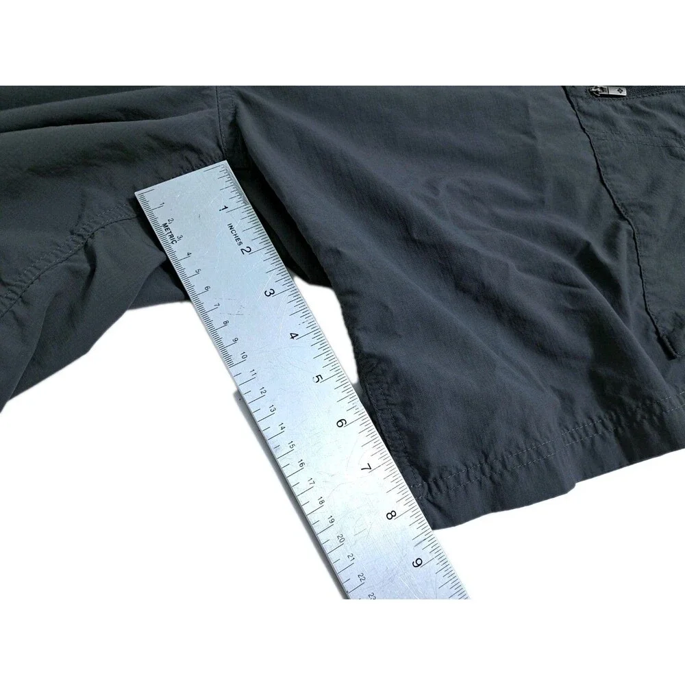 Columbia Cargo Shorts Men's 38 Silver Ridge Hiking Trail Utility Gray Fishing - Picture 9 of 9